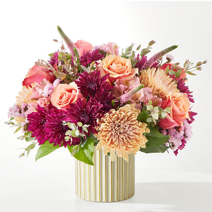 Berry Cobbler Bouquet with Ivory Vase – LEE'S FLORIST & GREENHOUSE, Center Line MI