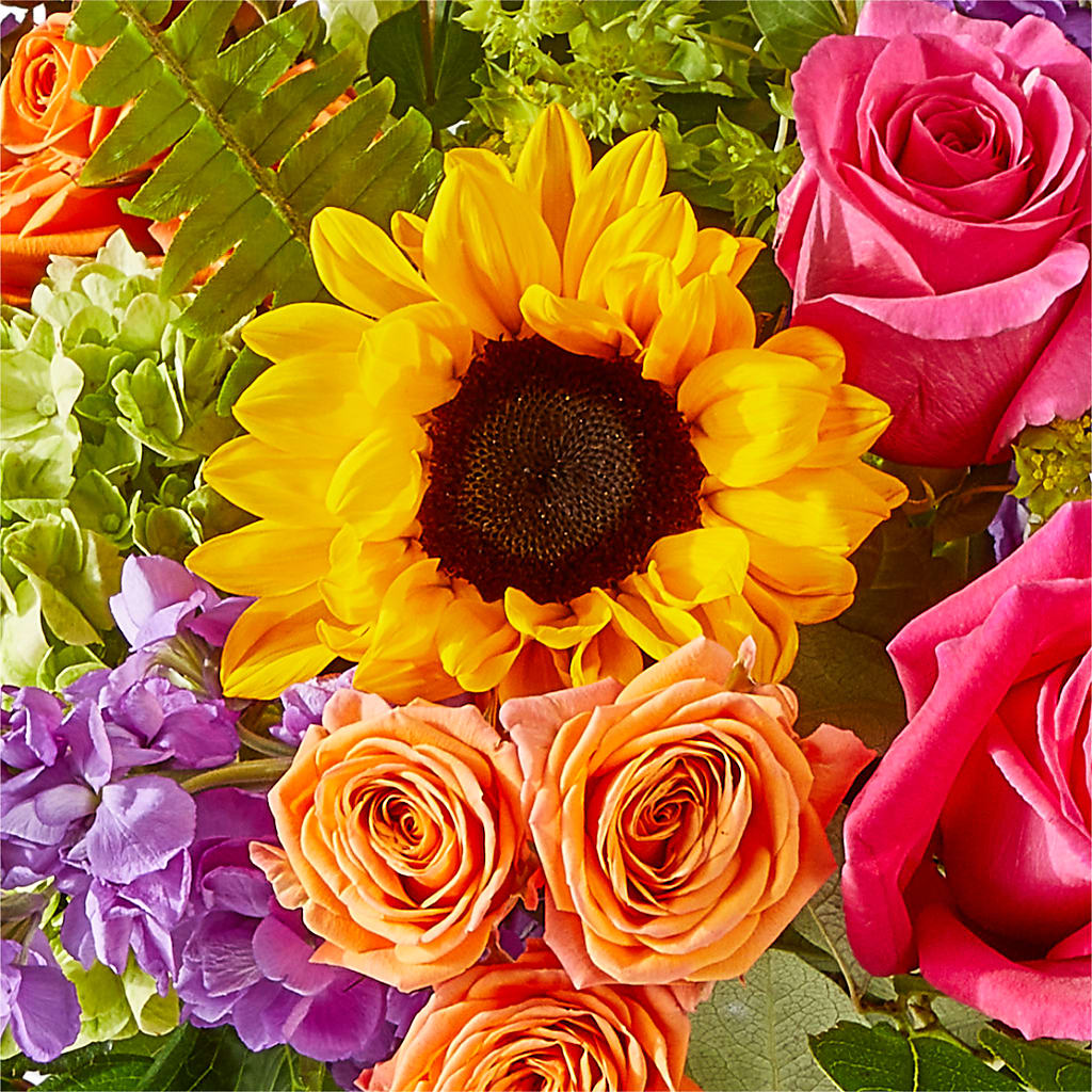 Vibrant Greetings Bouquet – LEE'S FLORIST & GREENHOUSE, Center Line MI