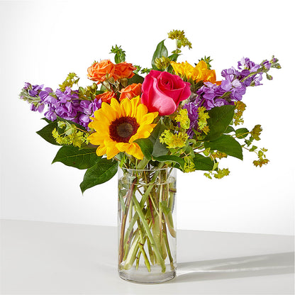 Vibrant Greetings Bouquet – LEE'S FLORIST & GREENHOUSE, Center Line MI