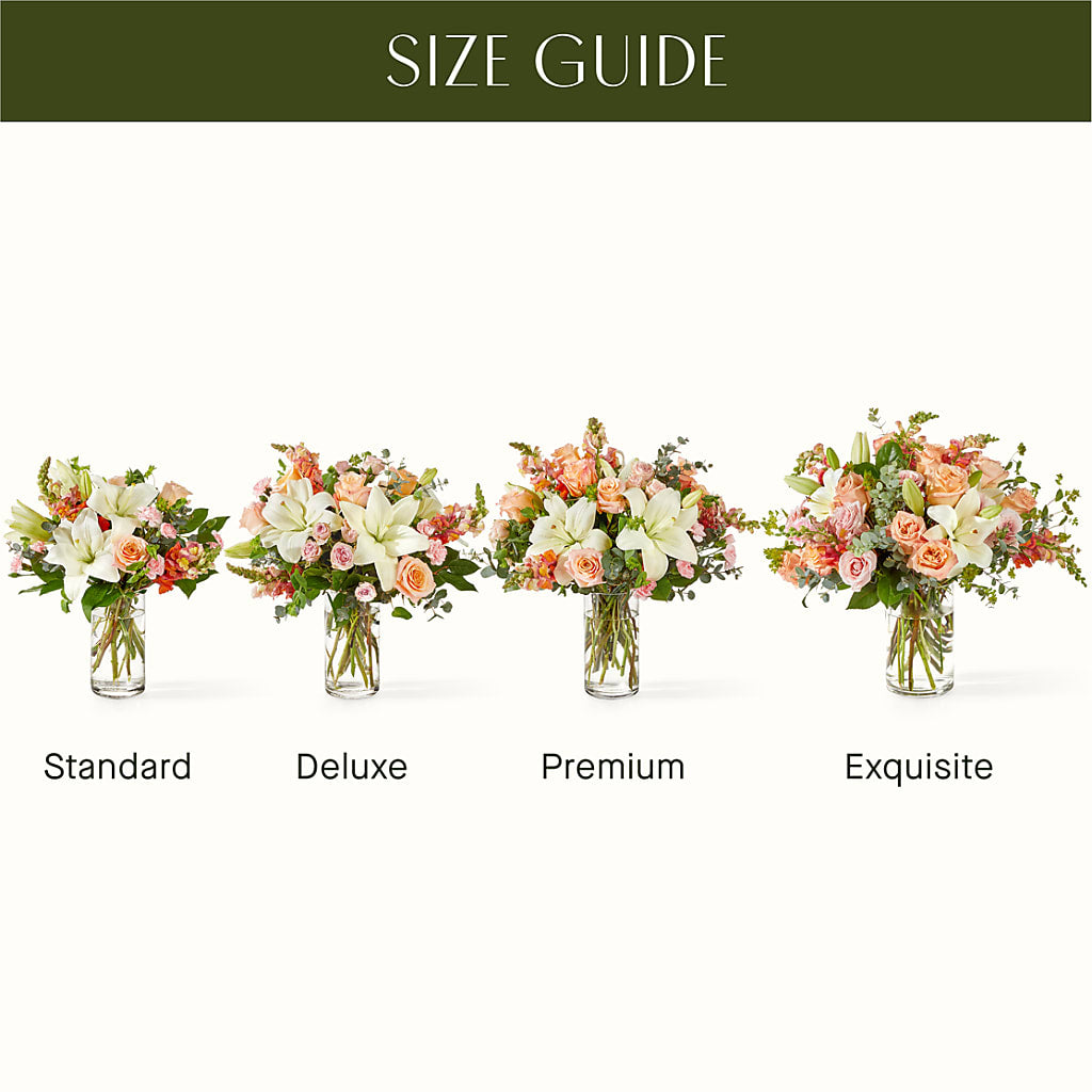 Grapefruit Splash Bouquet – LEE'S FLORIST & GREENHOUSE, Center Line MI