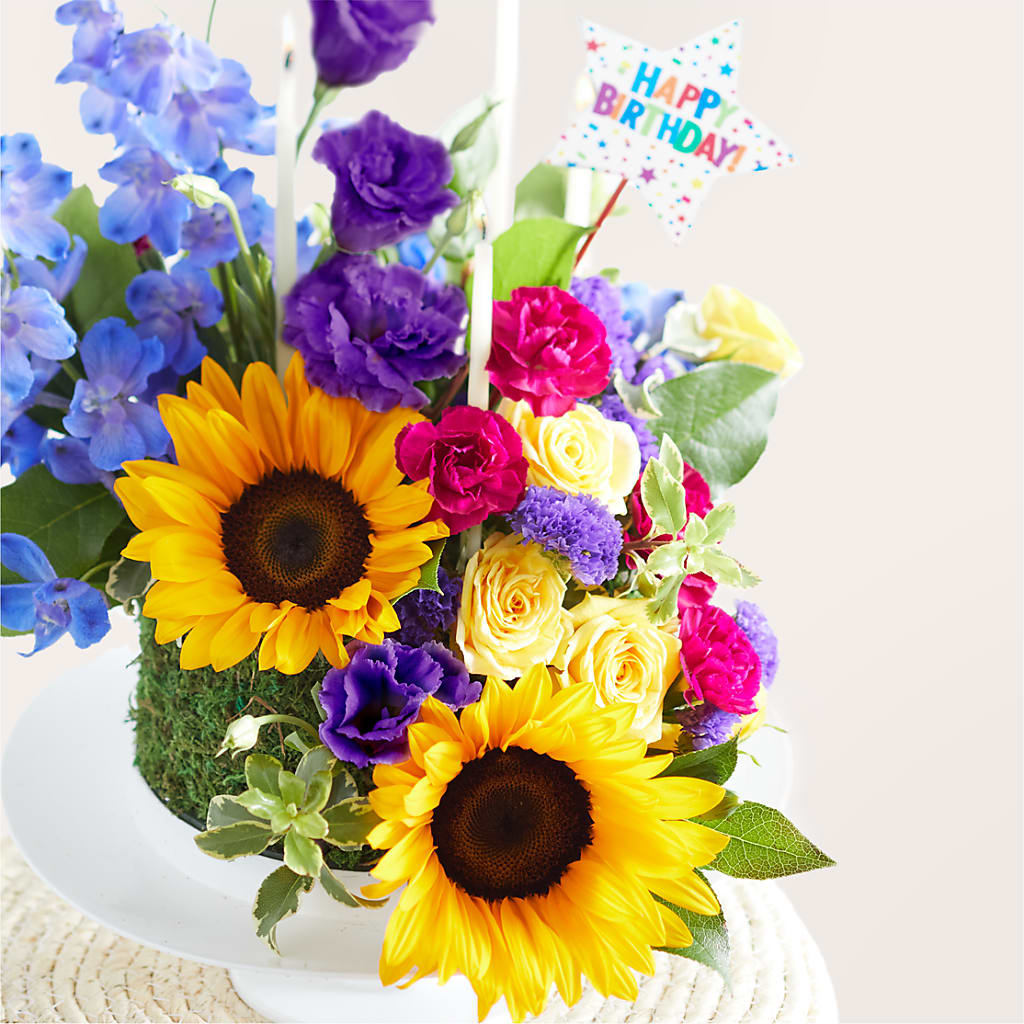 Star of the Day Floral Cake – LEE'S FLORIST & GREENHOUSE, Center Line MI