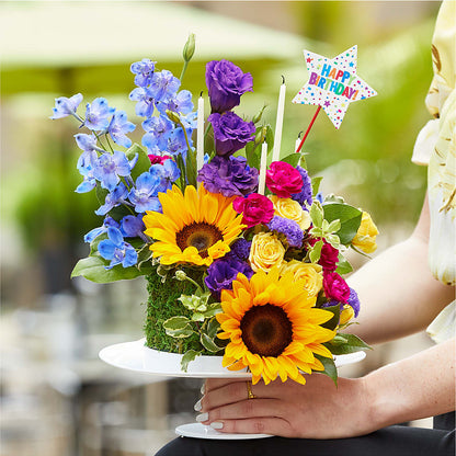 Star of the Day Floral Cake – LEE'S FLORIST & GREENHOUSE, Center Line MI