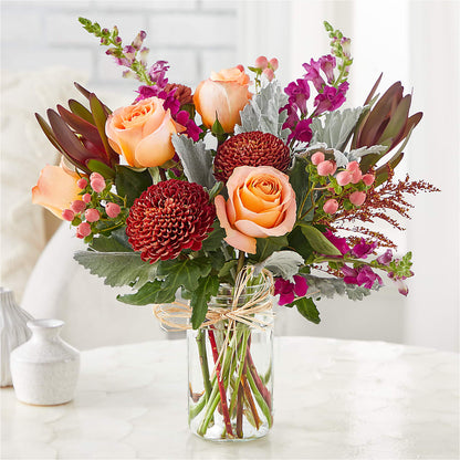Moody Hues Bouquet – LEE'S FLORIST & GREENHOUSE, Center Line MI