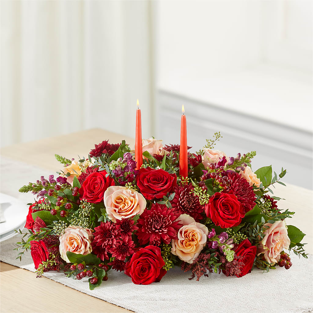 Most Thankful Centerpiece – LEE'S FLORIST & GREENHOUSE, Center Line MI