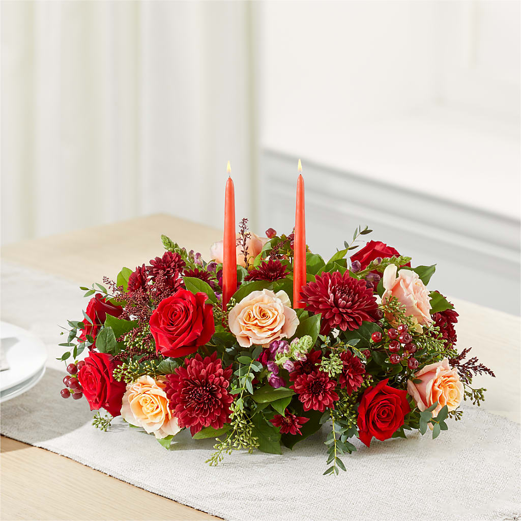 Most Thankful Centerpiece – LEE'S FLORIST & GREENHOUSE, Center Line MI