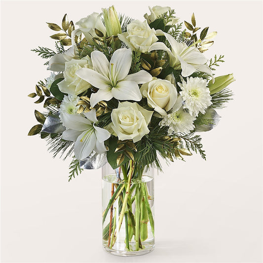 Wintry Mix Bouquet – LEE'S FLORIST & GREENHOUSE, Center Line MI