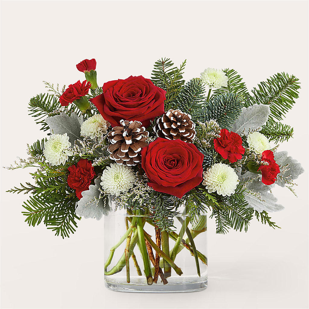 Yule Cheer Bouquet – LEE'S FLORIST & GREENHOUSE, Center Line MI