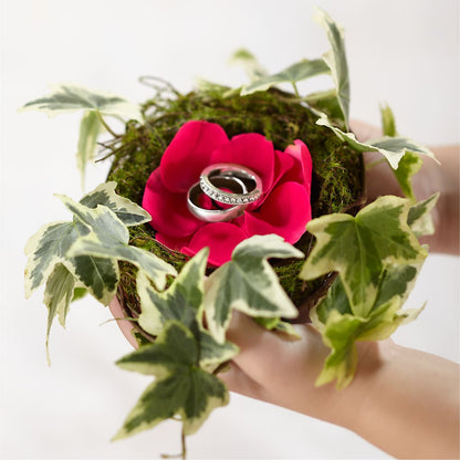 Lila Rose Ring Nest – LEE'S FLORIST & GREENHOUSE, Center Line MI